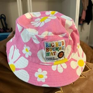 Flowered Bucket Hat Big Bud Press